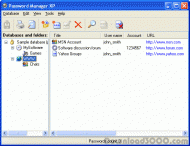 Password Manager XP screenshot